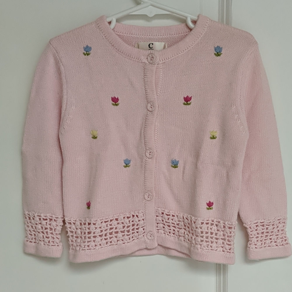 💐 HOST PICK 💐Chickeeduck Pink cardigan